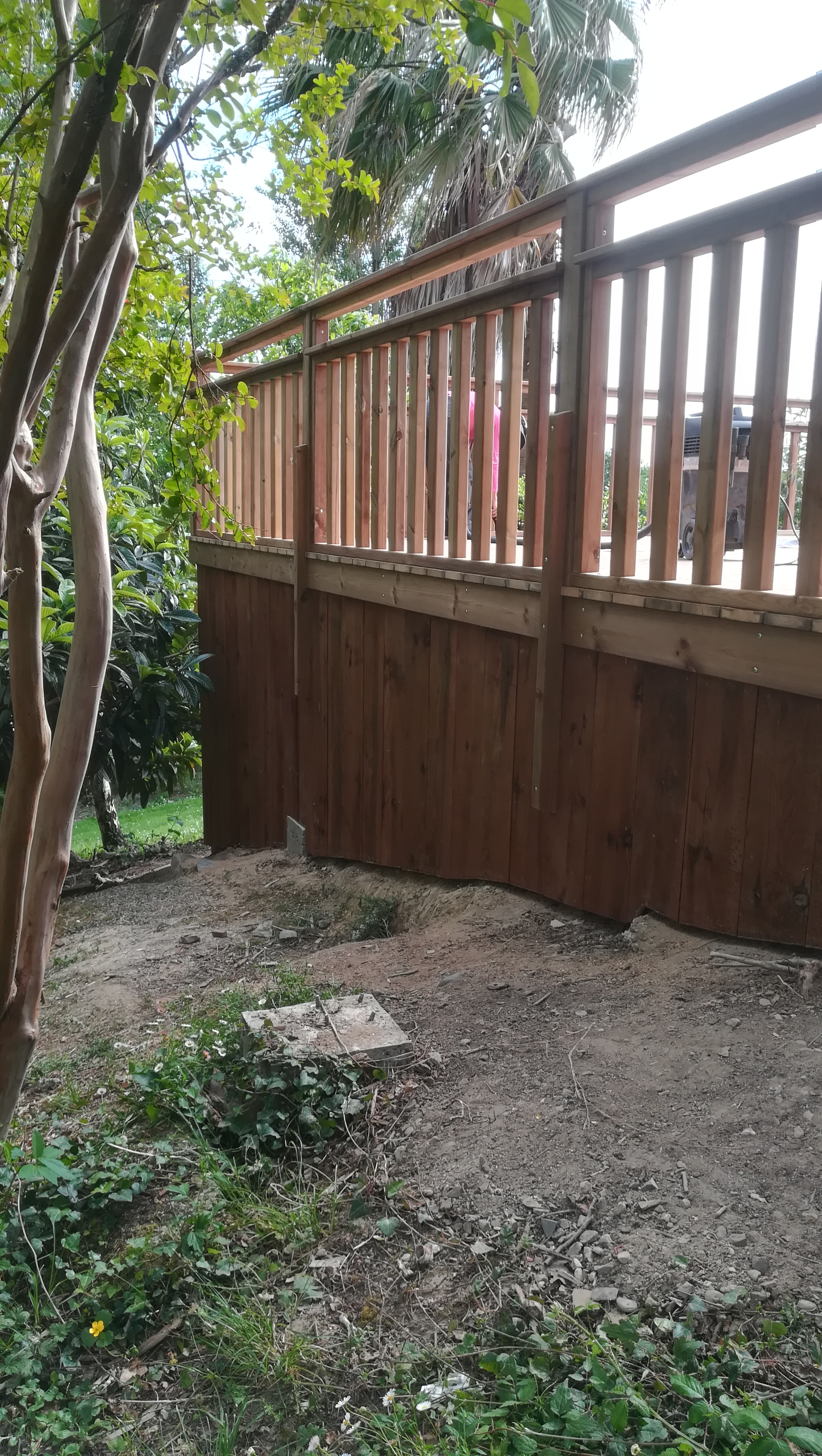 Terrasse Pin sur Cauneille par ABSOLU BOIS MENUISERIE