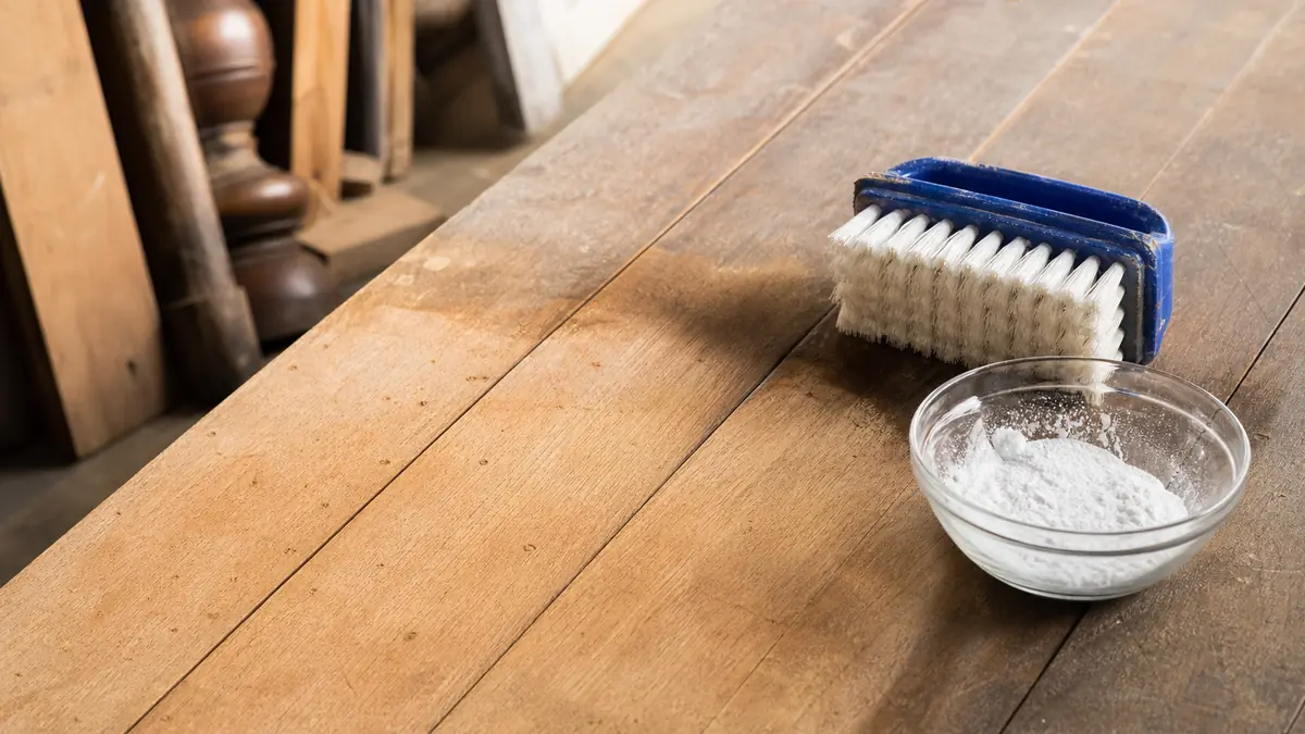 acide oxalique sur bois