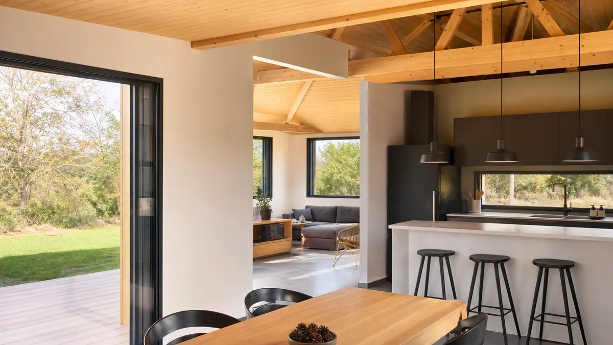 maison en bois clé en main 100m2
