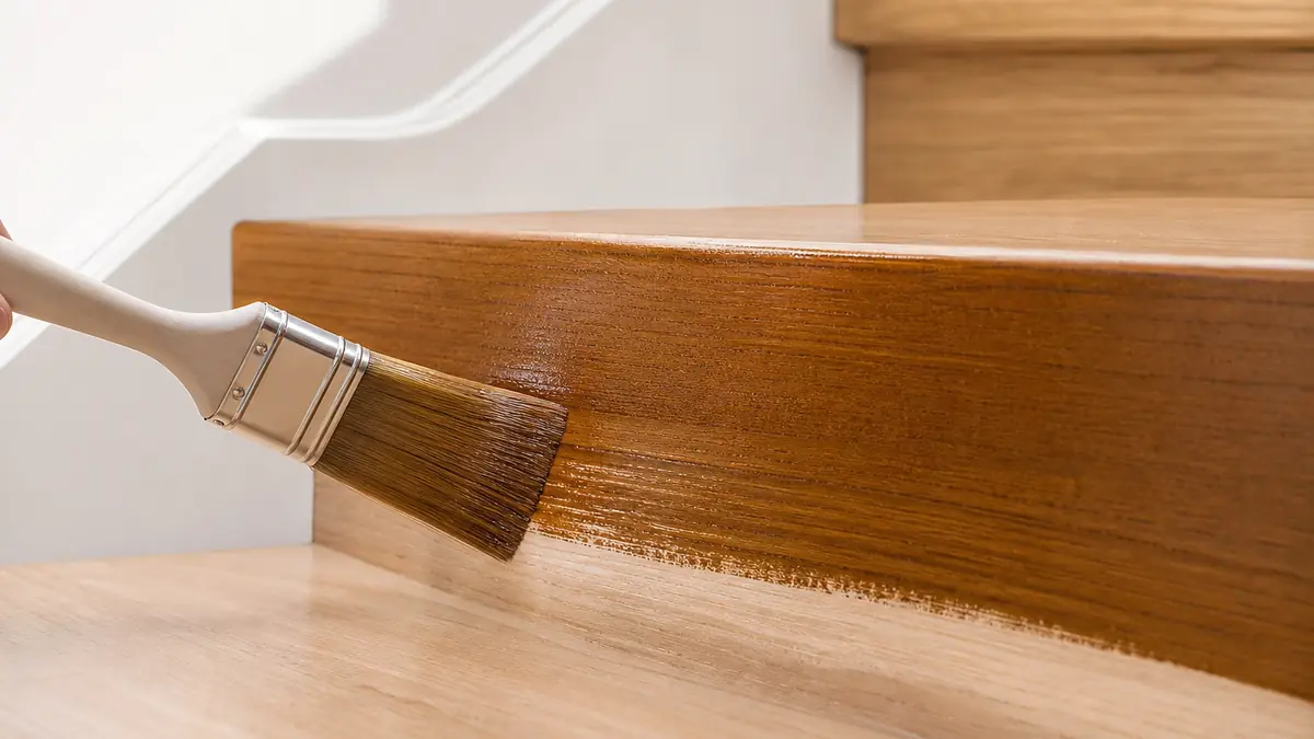 peinture bois pour escalier