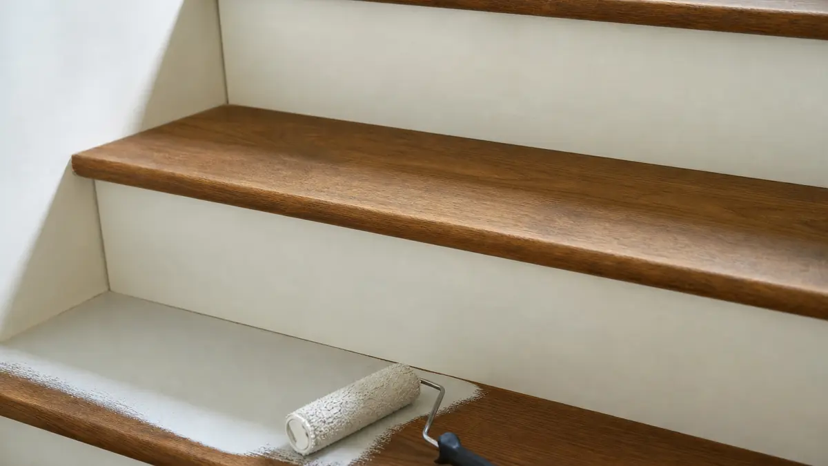 peinture bois pour escalier