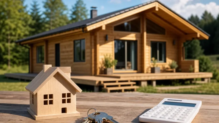 prix chalet en bois habitable livré monté 100m2