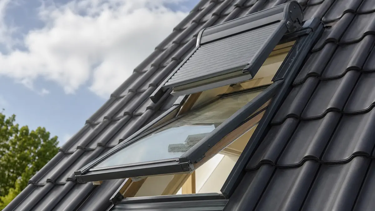volet roulant velux bloqué en position ouvert